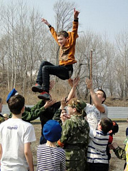 Благотворительная акция, выезд в СК "Семейный очаг"