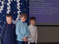Открытые классные часы, посвященные празднованию Дня Победы